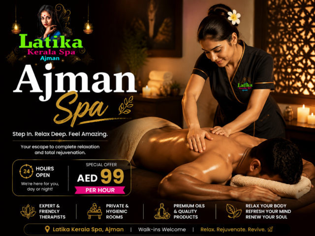 24 Hours Spa in Ajman – Massage Center Open Day & Night